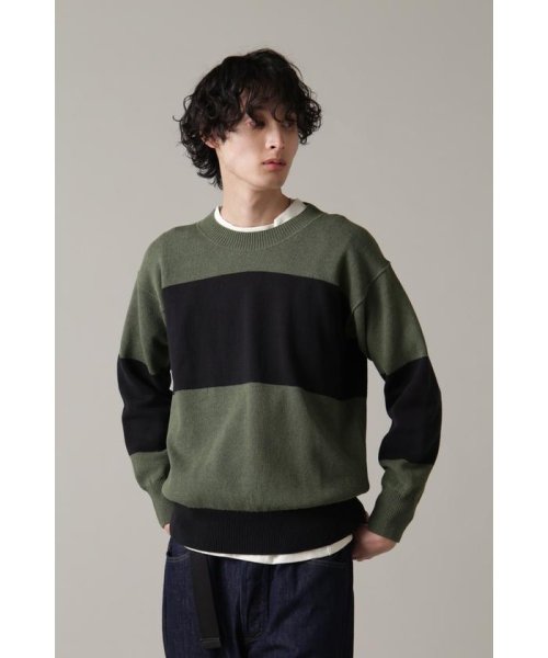 MHL.(エムエイチエル)/DRY COTTON/GREEN