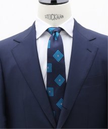 EDIFICE(エディフィス)/【Seaward & Stearn / シーワード & スターン】GEOMETRIC TIE/ネイビーA