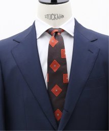 EDIFICE(エディフィス)/【Seaward & Stearn / シーワード & スターン】GEOMETRIC TIE/オレンジA