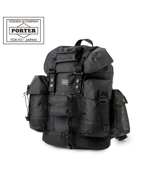 PORTER(ポーター)/ポーター オール  アリスパック 502－05957 PORTER ALL ALICE PACK with POUCHES 13L A4 吉田カバン リュックサ/ブラック