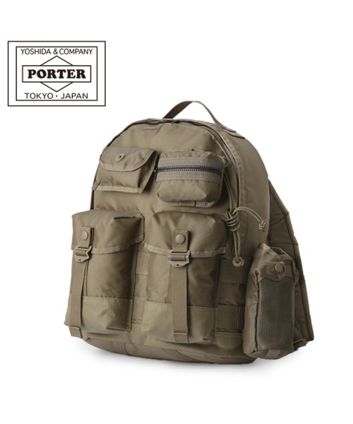 PORTER(ポーター)/ポーター オール デイパック 502－05958 吉田カバン バッグ リュック メンズ レディース ブランド A4 14L PORTER/ベージュ