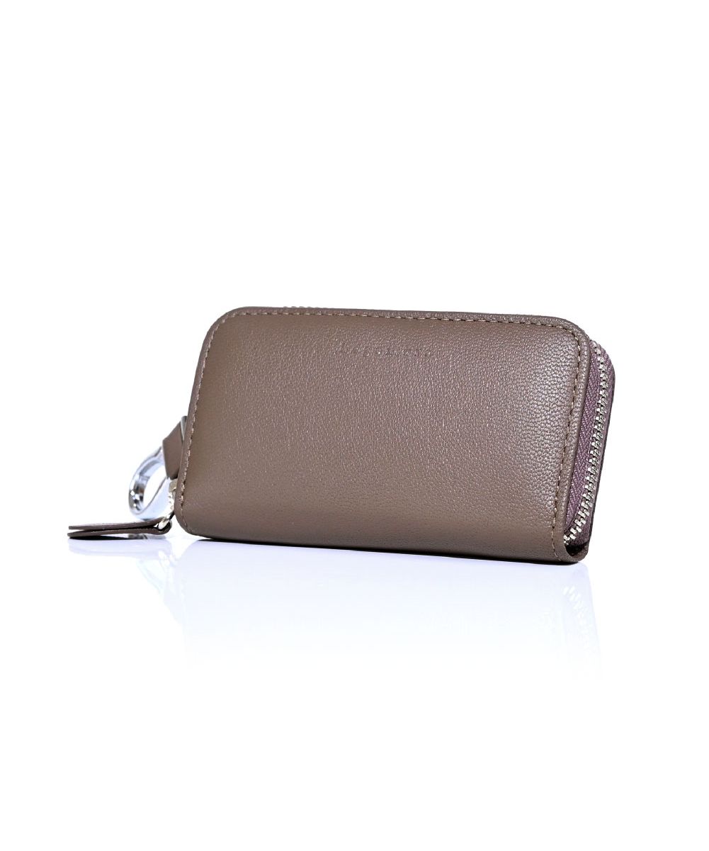 本革　編み込み　カラビナ付き　財布ストラップ(?) 本革 編み込み カラビナ付き 財布ストラップ(?) キーフック