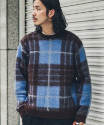 URBAN RESEARCH Sonny Label/チェックジャガードニットプルオーバー/505804845