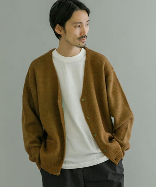 URBAN RESEARCH(アーバンリサーチ)/『別注』TOWNCRAFT×URBAN RESEARCH　シャギーカーディガン/CAMEL