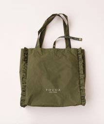 TOCCA(TOCCA)/【大人百花掲載】【A4サイズ対応・折りたたみ可】TRIM WAVES SUBBAG サブバッグ/[新色]カーキ系