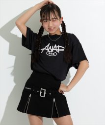 ANAP　GiRL(アナップガール)/R+SストリートロゴビッグTシャツ/ブラック