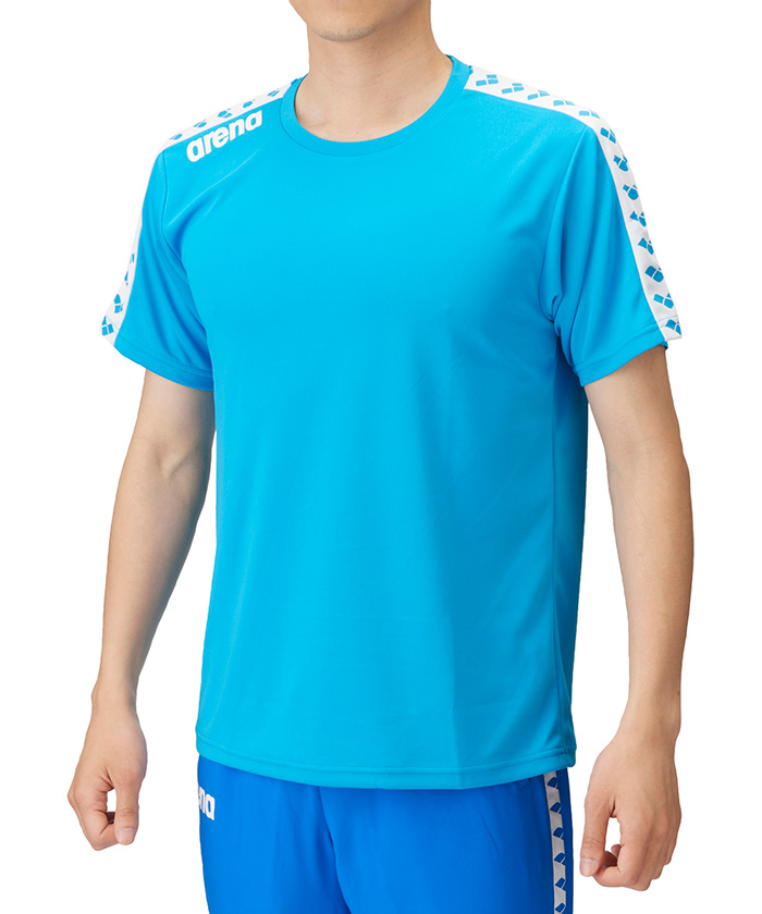 arena(ings) 【チームウェア】Tシャツ ブルー S arena(ings) 【チームウェア】Tシャツ ブルー S