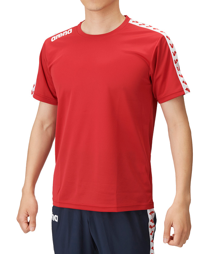 arena(ings) 【チームウェア】Tシャツ レッド M arena(ings) 【チームウェア】Tシャツ レッド M