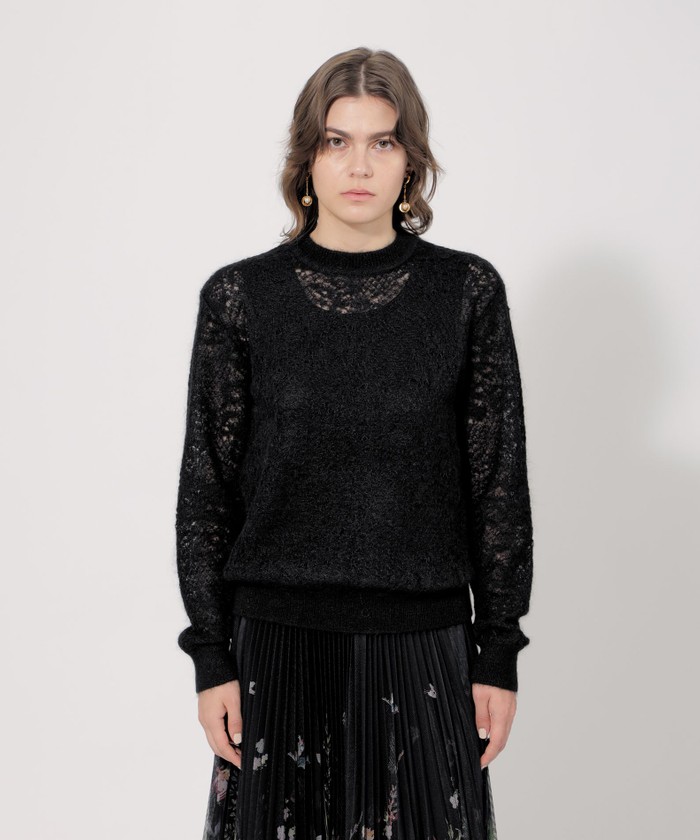 モヘヤコンビニットプルオーバー(505791745)｜阪急百貨店公式通販