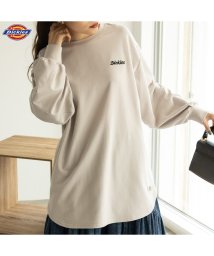 MAC HOUSE(women)(マックハウス（レディース）)/Dickies ディッキーズ ミニ裏毛チュニック 4182－8932/ベージュ