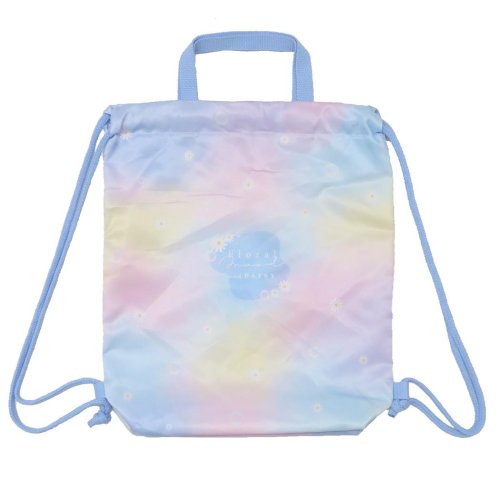 ナップサック 体操服バッグ FLORAL MOOD 新入学 カミオジャパン 新学期準備雑貨 女の子 グッズ 人気・おすすめ｜使いやすい・旅行におすすめ 品質保証 全国発送 在庫限り