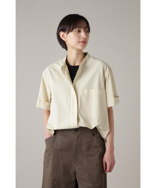 MHL.(エムエイチエル)/5月上旬－下旬 ORGANIC COTTON SHIRTING/YELLOW