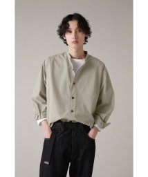 MHL.(エムエイチエル)/ORGANIC COTTON SHIRTING/MIDGREY2