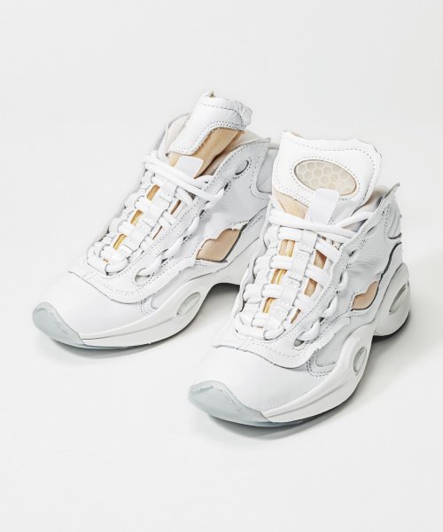 MAISON MARGIELA(メゾンマルジェラ)/メゾン マルジェラ MAISON MARGIELA GW5000 GW5001 スニーカー クエスチョン メモリー オブ メンズ レディース シューズ REEB/ホワイト