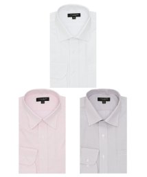 TAKA-Q/【WEB限定】形態安定 吸水速乾 スリムフィット 長袖 ワイシャツ 3枚 セット MIX ビジネスシャツ Yシャツ ノーアイロン/505809042