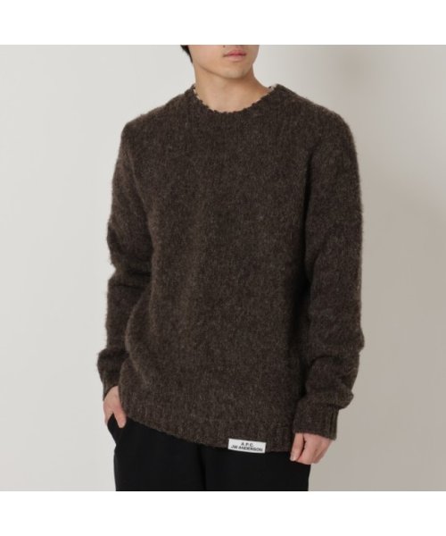 A.P.C.(アーペーセー)/アーペーセー ニット セーター X JW ANDERSON ブラウン メンズ APC WOAPD M23172 CAE/その他