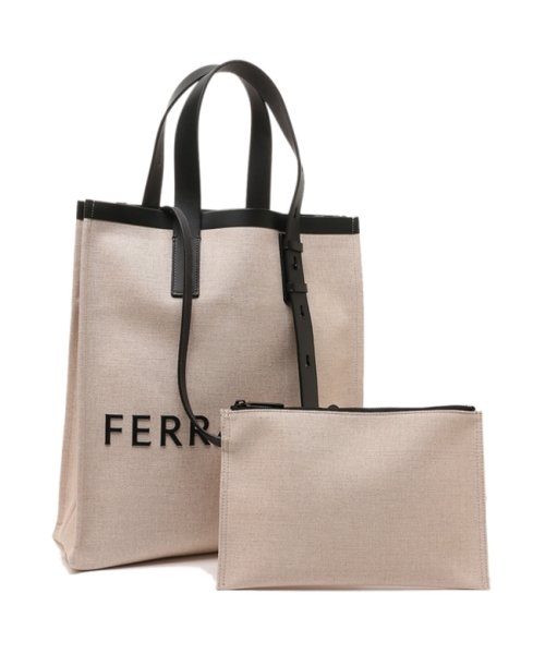 フェラガモ ファーバッグ ベージュ （新品】□未使用品□Salvatore 
