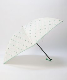 POLO RALPH LAUREN(umbrella)(ポロラルフローレン（傘）)/折りたたみ傘　無地×ロゴ/オフホワイト