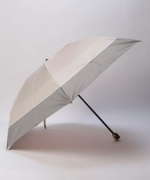 POLO RALPH LAUREN(umbrella)(ポロラルフローレン（傘）)/折りたたみ傘　ツイルロゴ刺繍/ベージュ