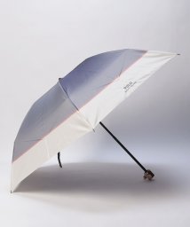 POLO RALPH LAUREN(umbrella)(ポロラルフローレン（傘）)/折りたたみ傘　ツイルロゴ刺繍/ネイビーブルー