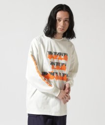 LHP(エルエイチピー)/DankeSchon/ダンケシェーン/BITE FOAM RUBBER LONG SLEEVE TEE/ロングスリーブTシャツ/ホワイト