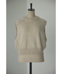 BLACK BY MOUSSY/out linking knit vest/505809248