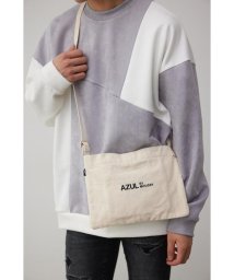 AZUL by moussy(アズールバイマウジー)/AZUL LOGO CANVAS SHOULDER BAG/O/WHT1