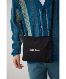 AZUL by moussy(アズールバイマウジー)/AZUL LOGO CANVAS SHOULDER BAG/BLK