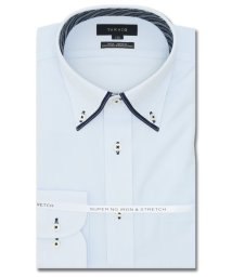 TAKA-Q/ノーアイロンストレッチ スタンダードフィット ボタンダウン長袖ニットシャツ シャツ メンズ ワイシャツ ビジネス ノーアイロン yシャツ ビジネスシャツ 形態安/505809404