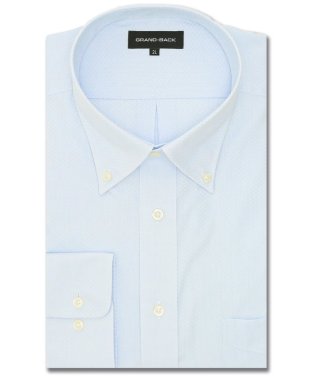 GRAND-BACK/【大きいサイズ】グランバック/GRAND－BACK 形態安定 ボタンダウン長袖シャツ シャツ メンズ ワイシャツ ビジネス ノーアイロン yシャツ ビジネスシャ/505809408
