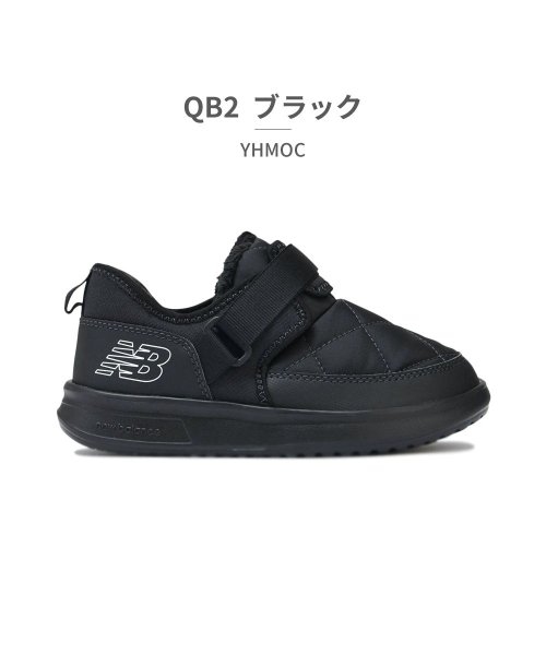 new balance(ニューバランス)/ニューバランス new balance キッズ YHMOC キャラバンモック CRVN MOC v2 QB2 QT2/ブラック