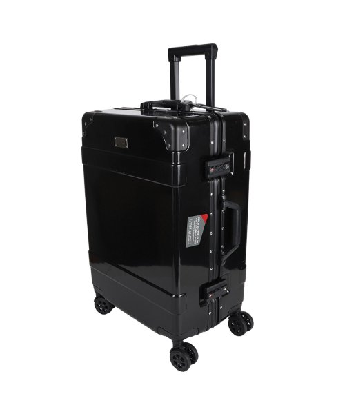 ポールスチュアート Paul Stuart キャリーケース スーツケース キャリーバッグ メンズ Mサイズ 大型 大容量 53L CARRY CASE ブラッ Paul Stuart ポールスチュアート 5cm CARRY CASE