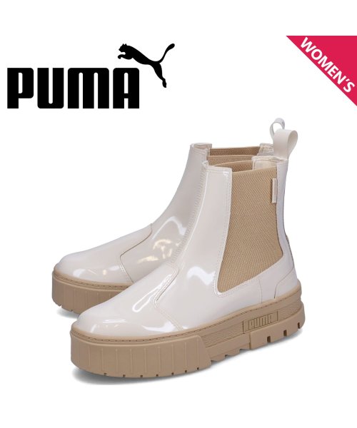 PUMA(プーマ)/ PUMA プーマ サイドゴアブーツ ウィメンズ メイズ ジェリー チェルシー レディース 厚底 WOMENS MAYZE JERRY CHELSEA ホワイト/その他