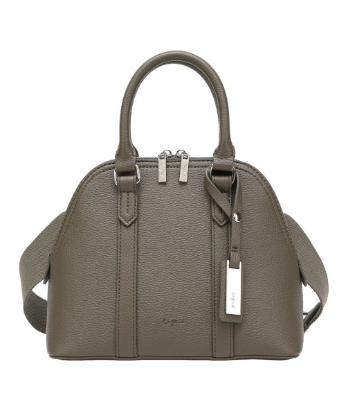 Ungrid(アングリッド)/ アングリッド Ungrid バッグ ショルダーバッグ ハンドバッグ レディース 斜め掛け 軽量 小さめ WIDE SHOULDER HANDBAG ブラック /カーキ