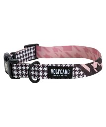 WOLFGANG(ウルフギャング)/ ウルフギャング WOLFGANG 首輪 中型犬用 Mサイズ 首輪犬 カラー COLLAR マン&ビースト MAN&BEAST/ピンク
