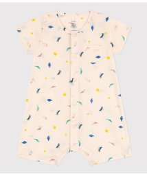 PETIT BATEAU/ポプリンショートロンパース/505810574