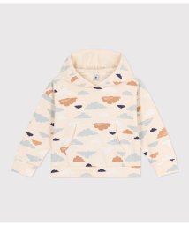 PETIT BATEAU/プリントスウェット長袖プルオーバー/505810746