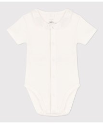 PETIT BATEAU/前開き半袖ボディ/505810818