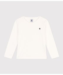 PETIT BATEAU(プチバトー)/コットン長袖Ｔシャツ/オフホワイト