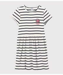 PETIT BATEAU/マリニエール半袖ワンピース/505811205