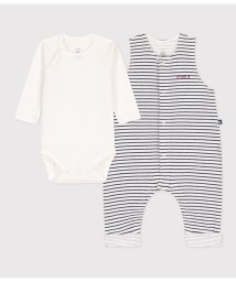 PETIT BATEAU/チュビックサロペット＋ボディセット/505811383