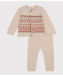 PETIT BATEAU/ジャカードニット２点セット/505811489