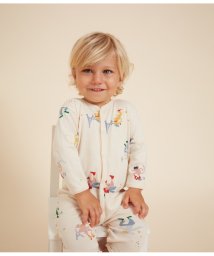 PETIT BATEAU/プリント足なしロンパース/505811581