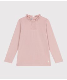 PETIT BATEAU(プチバトー)/ハイネック長袖Ｔシャツ/ピンク