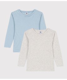 PETIT BATEAU/長袖Ｔシャツ２枚組/505811784