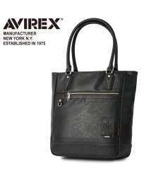 AVIREX(AVIREX)/アヴィレックス アビレックス トートバッグ メンズ ブランド 肩掛け ファスナー付き A4 AVIREX AX5005/ブラック