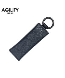 AGILITY(アジリティ)/アジリティ コインケース 小銭入れ 日本製 本革 レザー キーホルダー スマートキー SGシュリンク AGILITY 1130/ネイビー