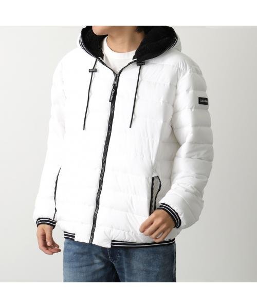 Calvin Klein 中綿ジャケット CM155956 フード ボア Calvin Klein 中綿ジャケット CM155956 フード