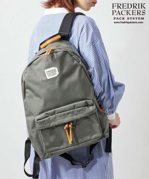 FREDRIK PACKERS(FREDRIK PACKERS)/【FREDRIK PACKERS / フレドリックパッカーズ】500D DAY PACK バッグ リュック バックパック リュックサック 鞄/グレー