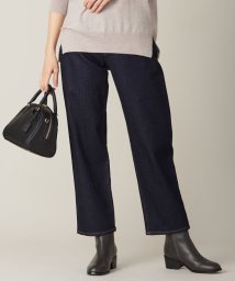 J.PRESS LADIES(J．プレス　レディス)/【洗える】BASIC STRETCH DENIM ボーイフィット パンツ/ネイビー系